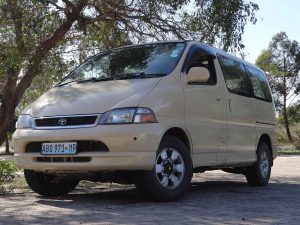 car hire in maputo: a minibus