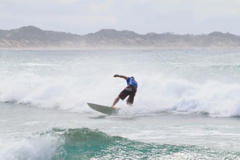 Tofo Beach surfing – Mozambique