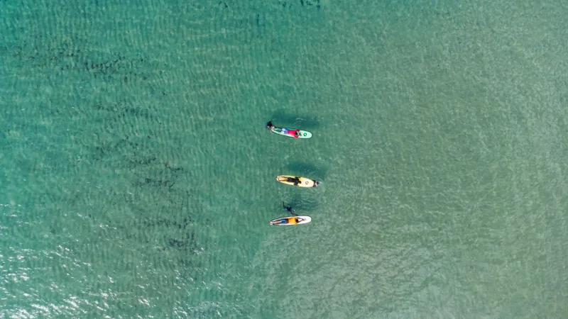 Indian Ocean surf break
