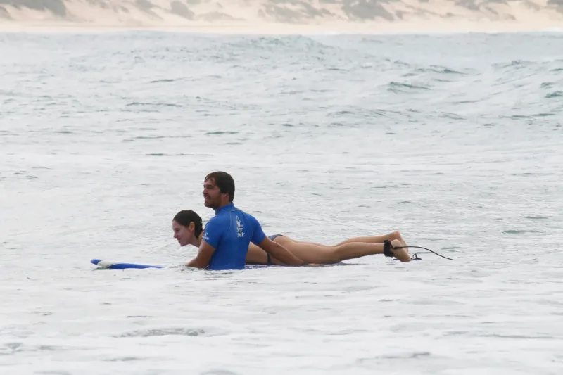 Surfing Mozambique