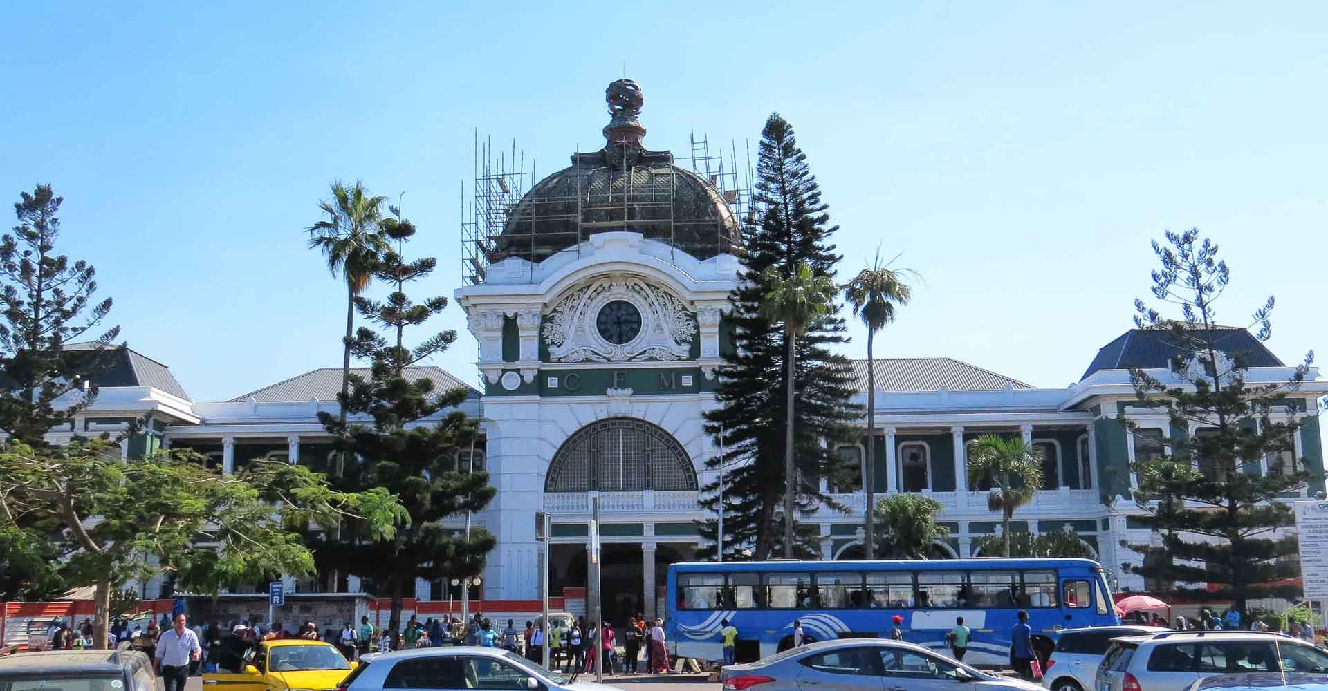 Maputo train station by Mabeco tours on a half day city tour